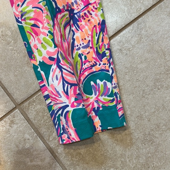 Lilly Pulitzer Kelly Skinny Ankle Pants Capri 8 Crop Pants - Picture 7 of 8